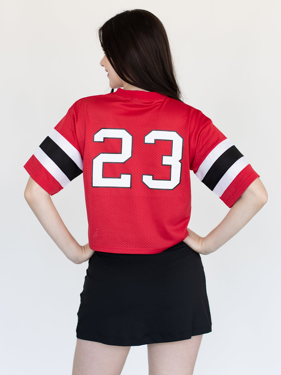 University of Houston - Mesh Fashion Football Jersey - Red