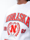 University of Nebraska - Vintage Crewneck Sweatshirt - Ash Grey