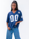 Georgia Southern University - Boyfriend Jersey - Navy