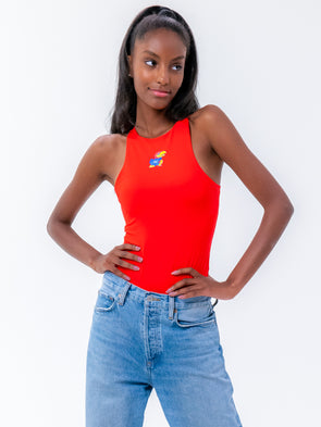 University of Kansas - The Blitz Bodysuit - Red