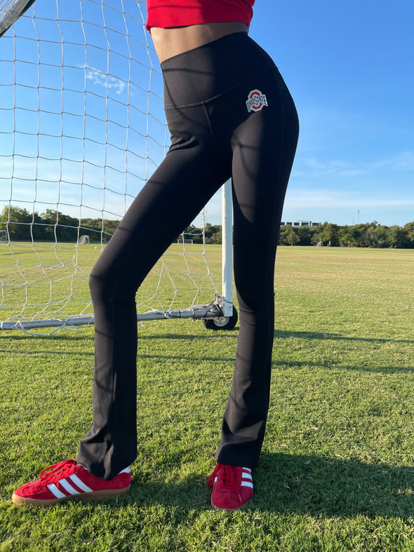 Ohio State - The Campus Rec Flare Legging - Black