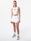 Texas A&M - The Campus Rec Active Skirt - White