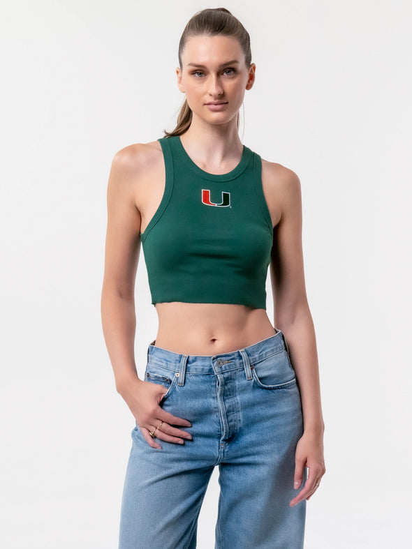 University of Miami - The Tailgate Tank Top - Green