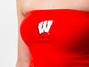 University of Wisconsin - The Embroidered Stadium Tube Top - Red