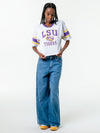 LSU - Vintage Jersey Tee - White