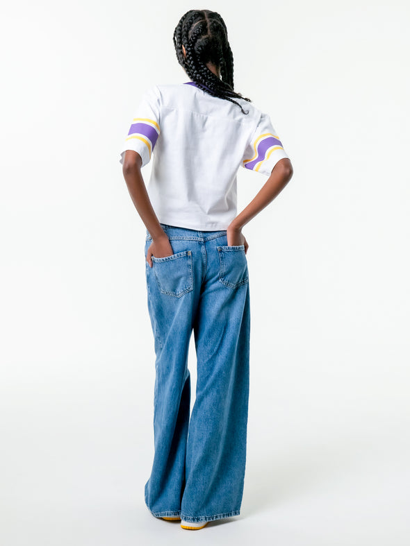 LSU - Vintage Jersey Tee - White