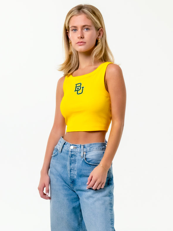 Baylor University - The All-Star Tank Top - Gold / BU