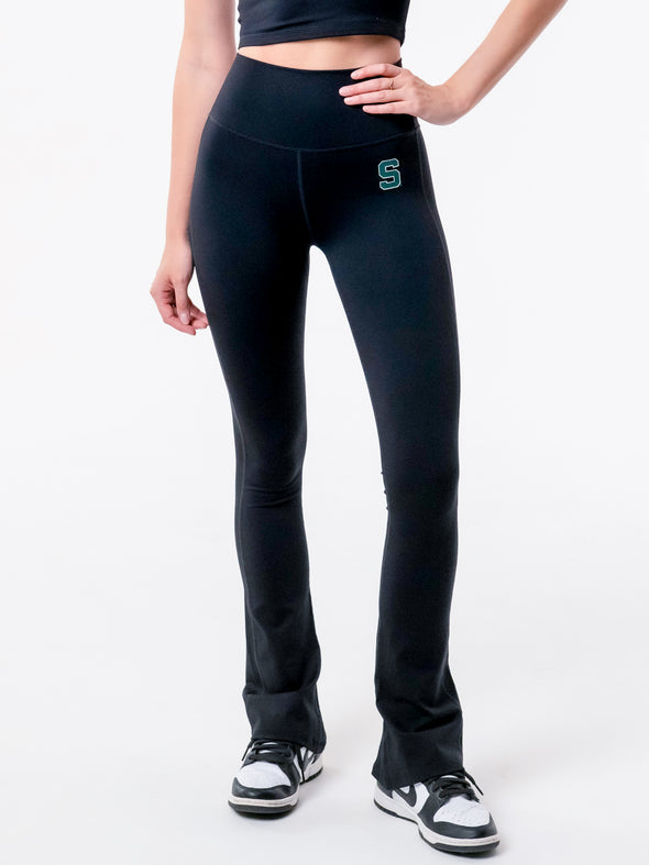 Michigan State - The Campus Rec Flare Legging - Black