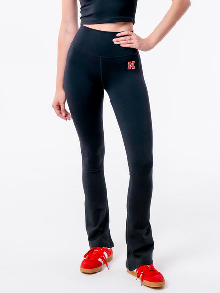 University of Nebraska - The Campus Rec Flare Legging - Black