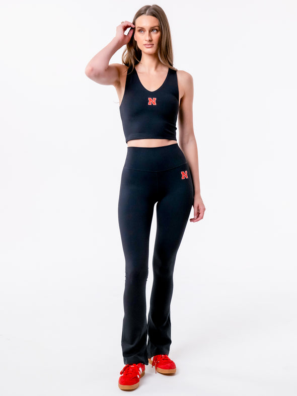 University of Nebraska - The Campus Rec Flare Legging - Black