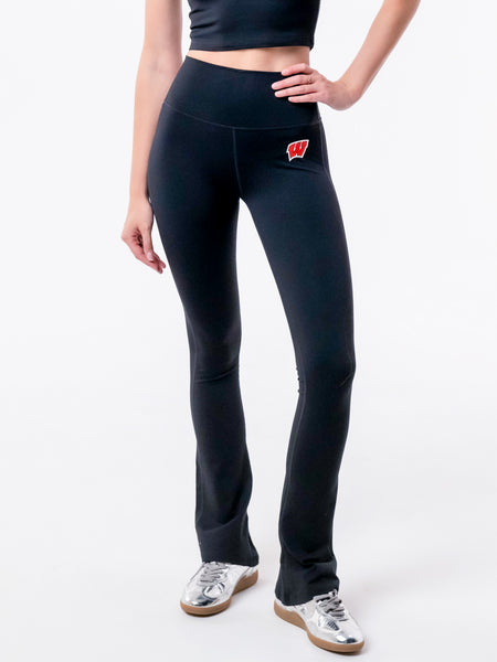 University of Wisconsin - The Campus Rec Flare Legging - Black