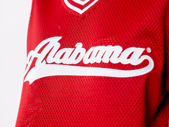 University of Alabama - Mesh Fashion Pullover Jersey - Crimson