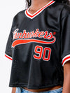 University of Nebraska - Mesh Fashion Pullover Jersey - Black