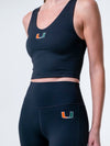 University of Miami - The Campus Rec Flare Legging - Black