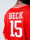 University of Georgia - Special Edition Mesh Fashion Pullover Jersey NIL #15 Carson Beck - Red