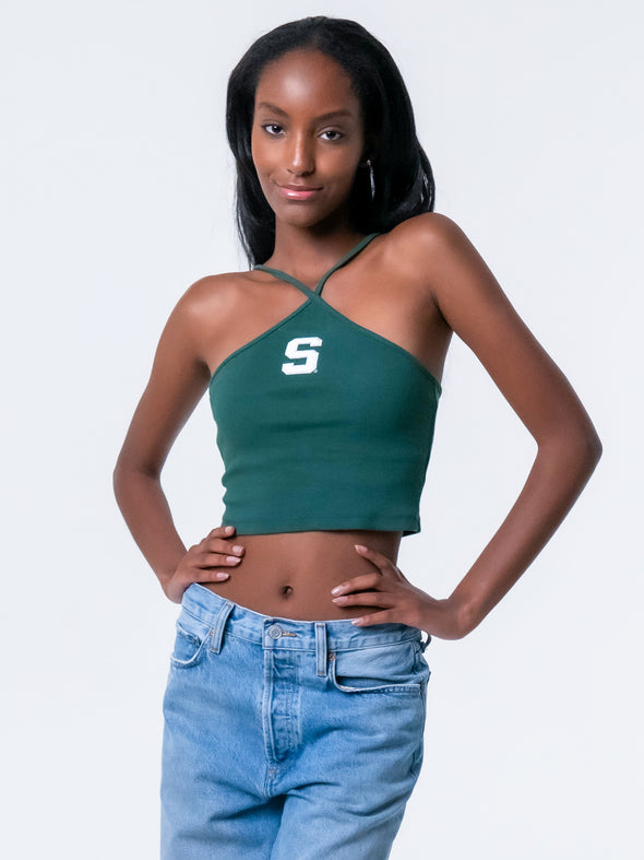 Michigan State - The Touchdown Tank Top - Green