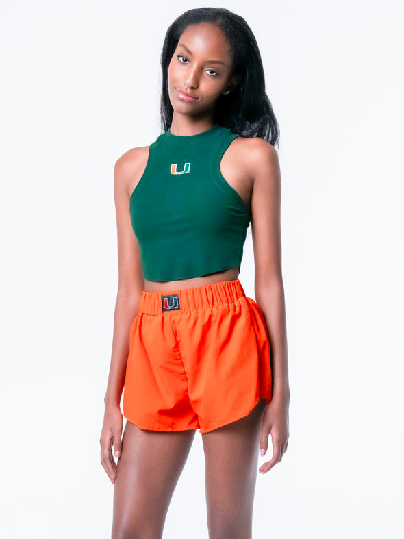 University of Miami - The Court Short - Orange