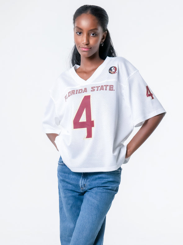 Florida State - Boyfriend Jersey NIL #4 DJ Uiagalelei  - White