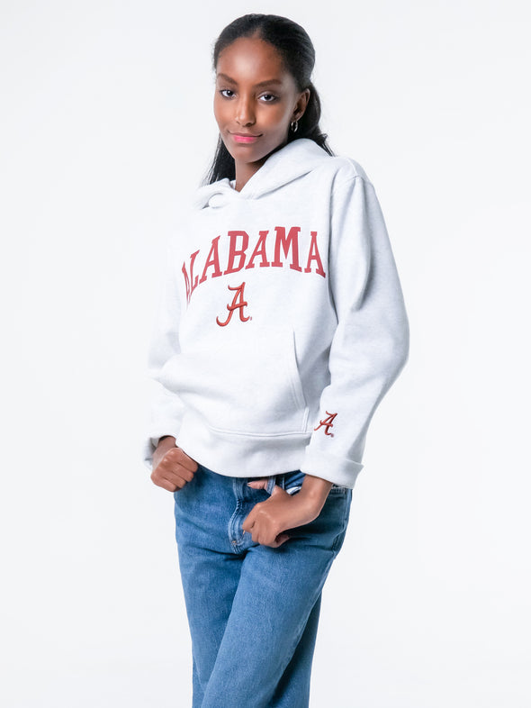 University of Alabama - Half Court Hoodie - Ash Grey