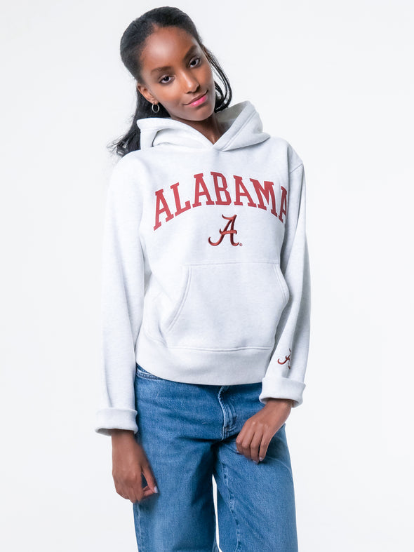 University of Alabama - Half Court Hoodie - Ash Grey