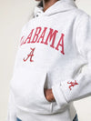 University of Alabama - Half Court Hoodie - Ash Grey