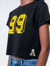 Appalachian State - The Tip Off Graphic Baby Tee - Black