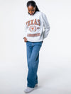 University of Texas - Vintage Crest Crewneck Sweatshirt - Ash Grey