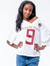 Florida State - Boyfriend Jersey NIL #9 Lawrance Toafili - White