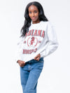 Indiana University - Special Edition Vintage Crewneck Sweatshirt - Ash Grey