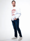 Ohio State - Vintage Crest Crewneck Sweatshirt - Ash Grey