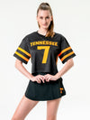 University of Tennessee - Mesh Fashion Football Jersey #7 Milton III - Black