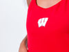 University of Wisconsin - The Campus Rec Tank Top - Red